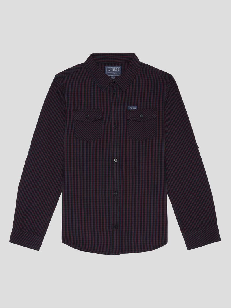 camisa-guess-kids-poplin-para-niño