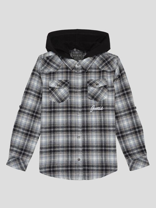 Camisa Guess Kids Hooded Para Niño