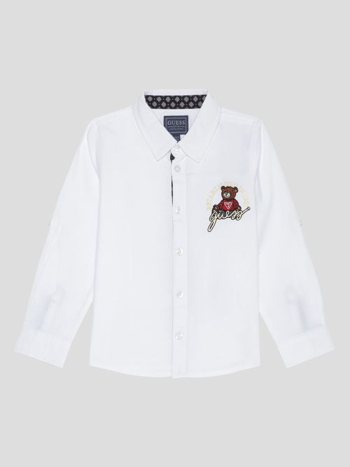 Camisa Guess Kids Oxford Para Bebé