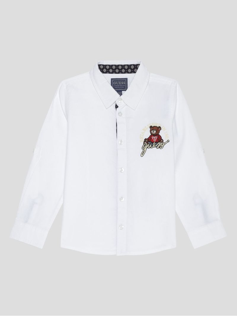 camisa-guess-kids-oxford-para-bebe