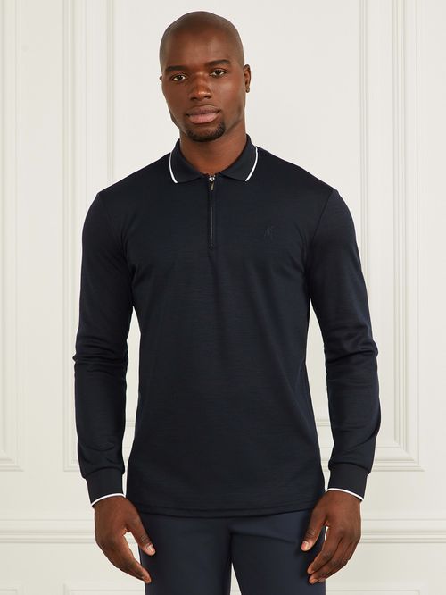 Playera Tipo Polo Guess Marciano Sleeve