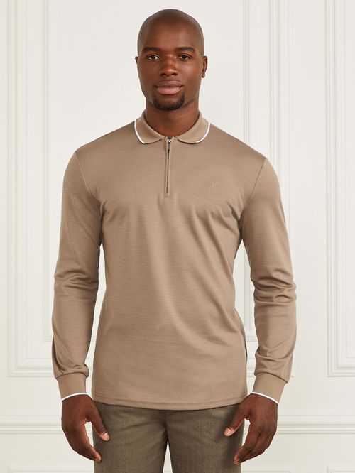Playera Tipo Polo Guess Marciano Sleeve