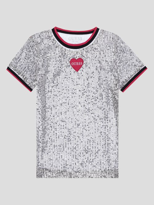 Playera Guess Kids Regular Para Niña