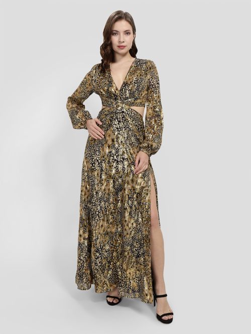 Vestido Guess Marciano Leopard Allure