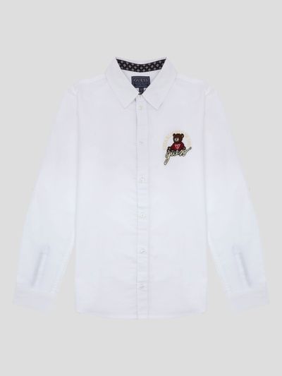 Camisa Guess Kids Oxford Para Niño