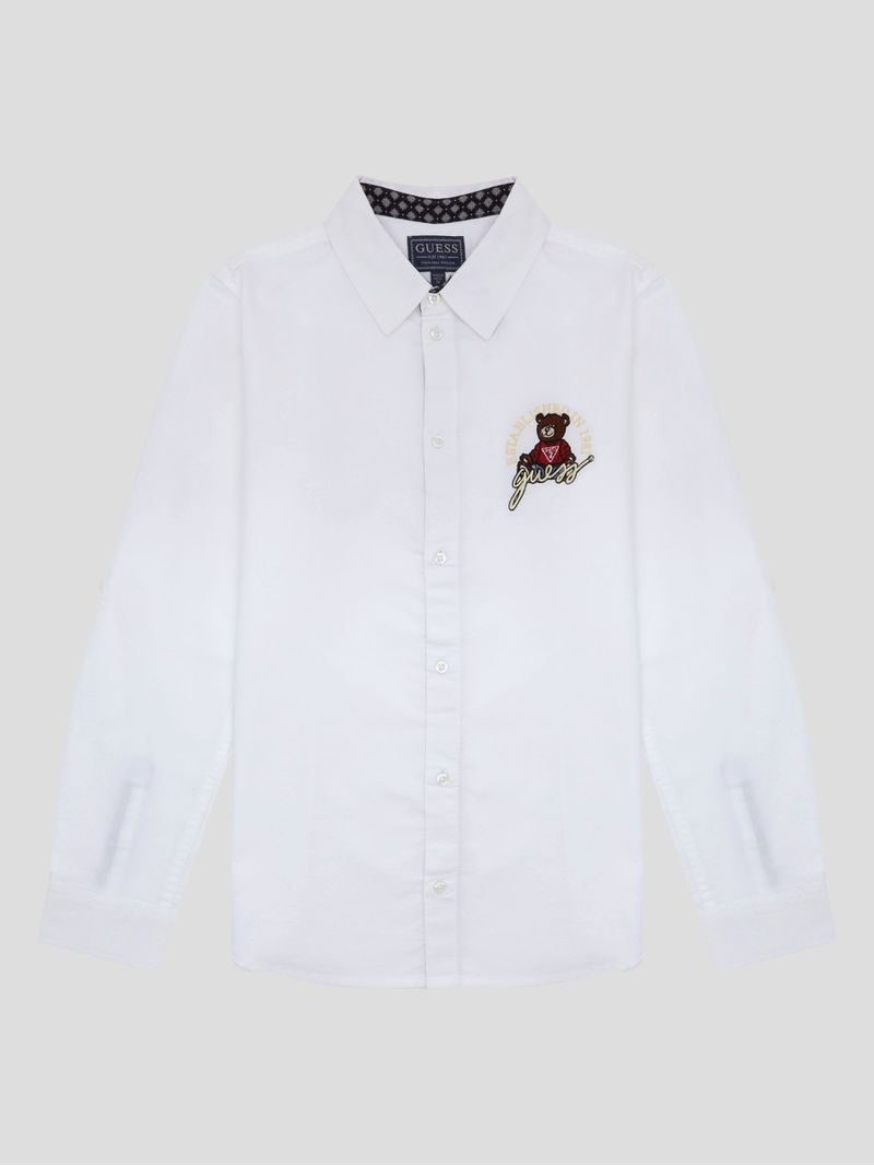 camisa-guess-kids-oxford-para-niño