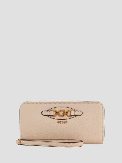 Cartera Zip Around Large Guess Malva