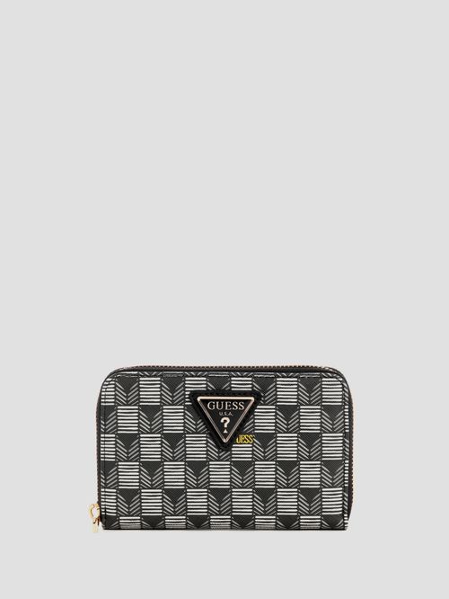 Cartera Zip Around Medium Guess G Wave