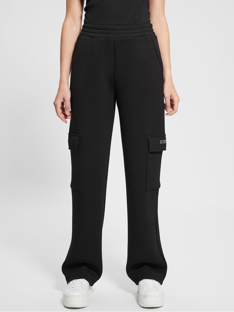 Guess Active Long Jogger Sweatpants Pantaloni, Menta Morbida, S Donna