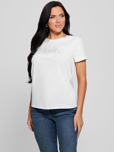 Playera Guess Script Lace
