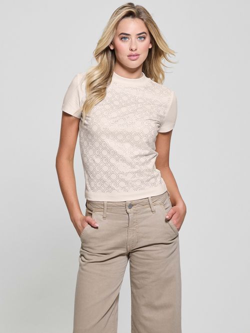 Playera Guess Mock Neck