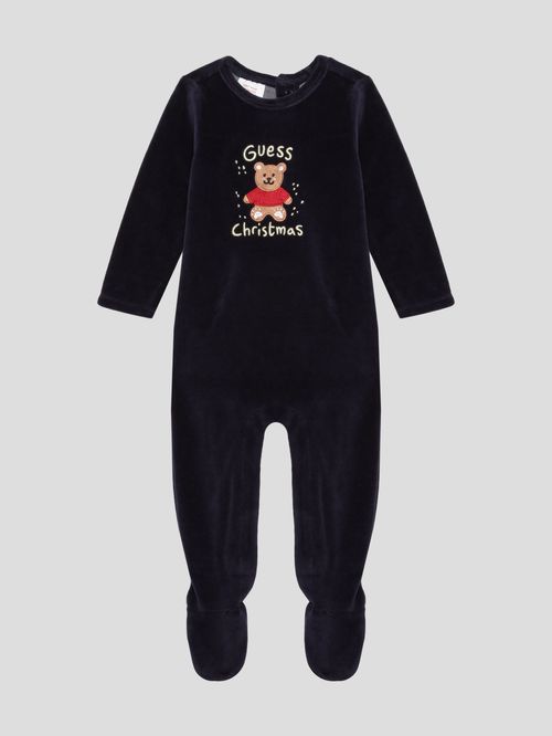 Mameluco Guess Kids Chenille Para Bebé