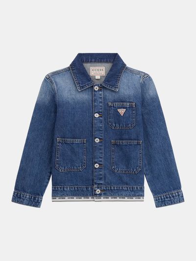 Chamarra Guess Kids Denim Para Niña