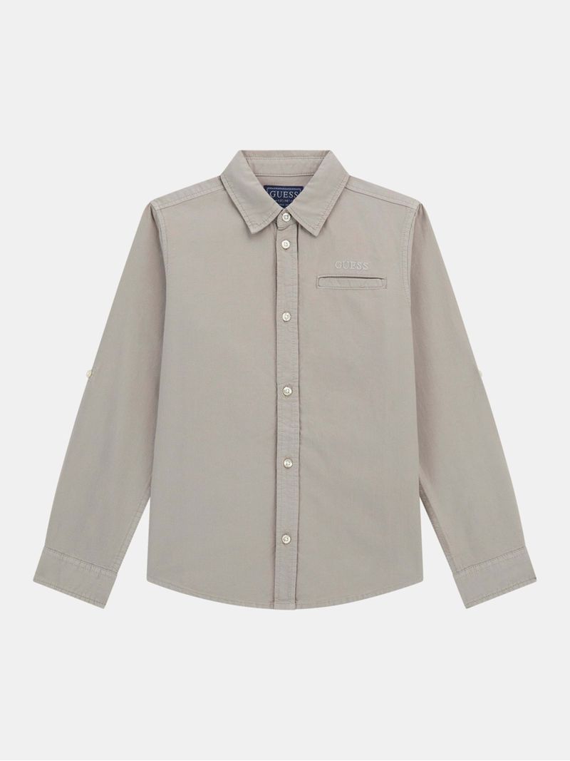 camisa-guess-kids-oxford-para-niño
