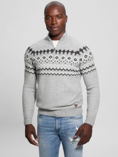 Suéter Guess Zipped Para Esquí