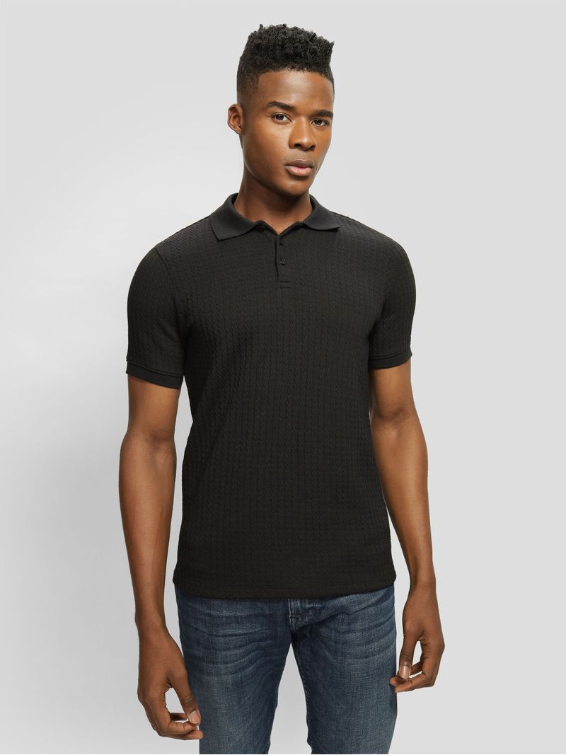 playera-tipo-polo-guess-jacquard