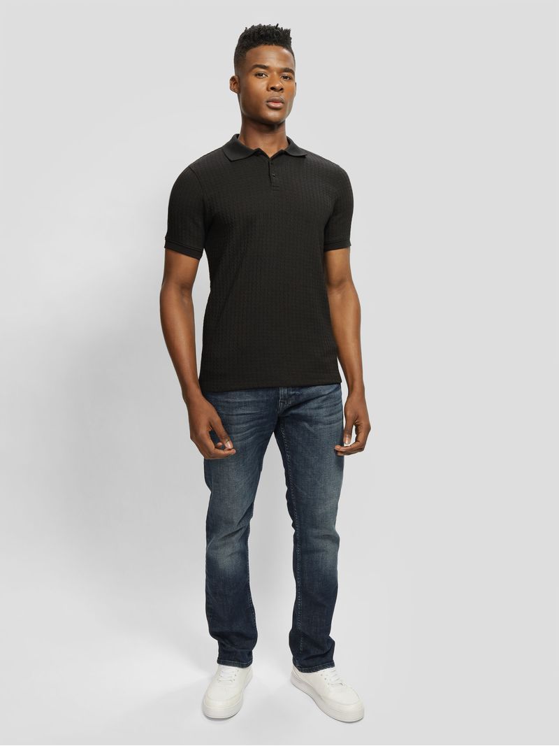 playera-tipo-polo-guess-jacquard