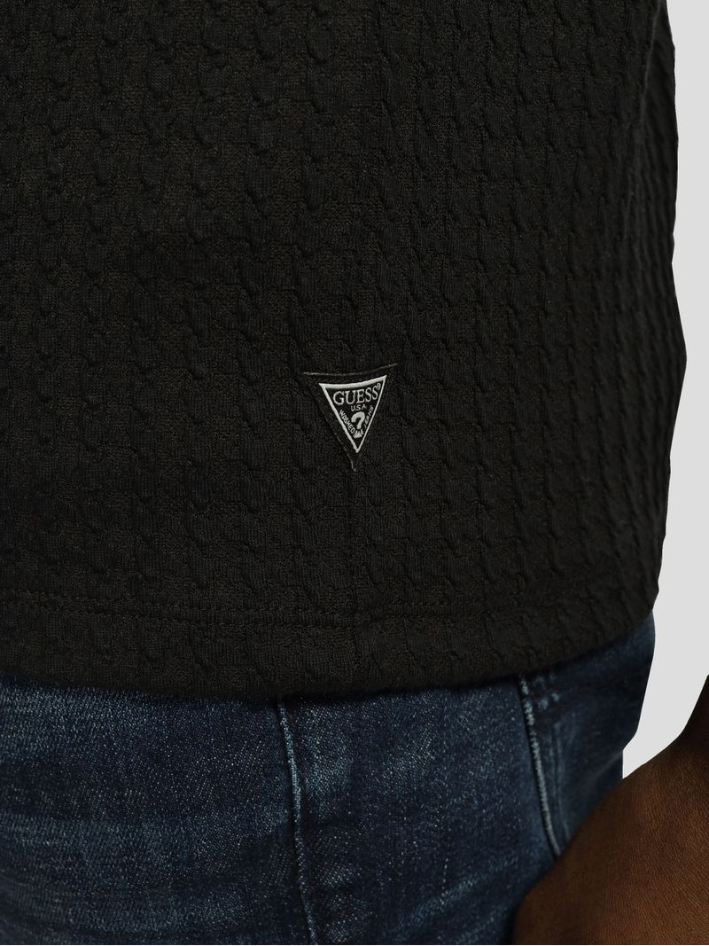 playera-tipo-polo-guess-jacquard