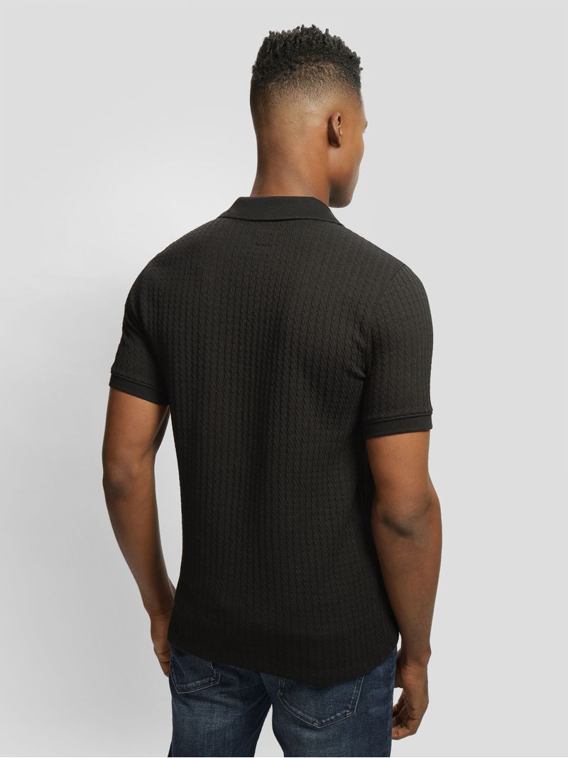 playera-tipo-polo-guess-jacquard