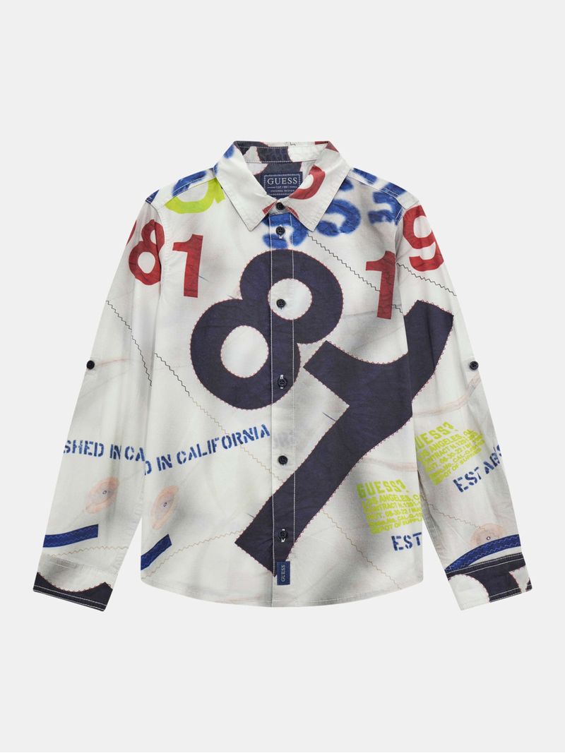 camisa-guess-kids-poplin-para-niño