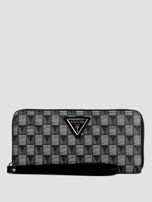 Cartera Zip Around Medium Guess G Wave