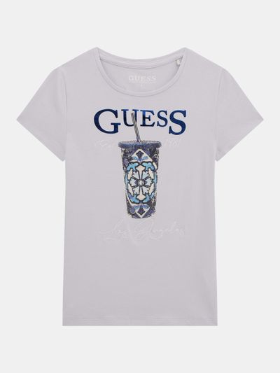 Playera Guess ECO Kids Midi Para Niña