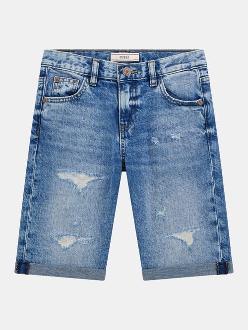 Shorts Guess Kids Linen Para Niño