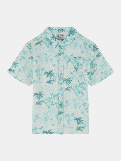 Camisa Guess Kids Oversize Para Niño