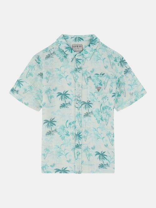 Camisa Guess Kids Oversize Para Niño