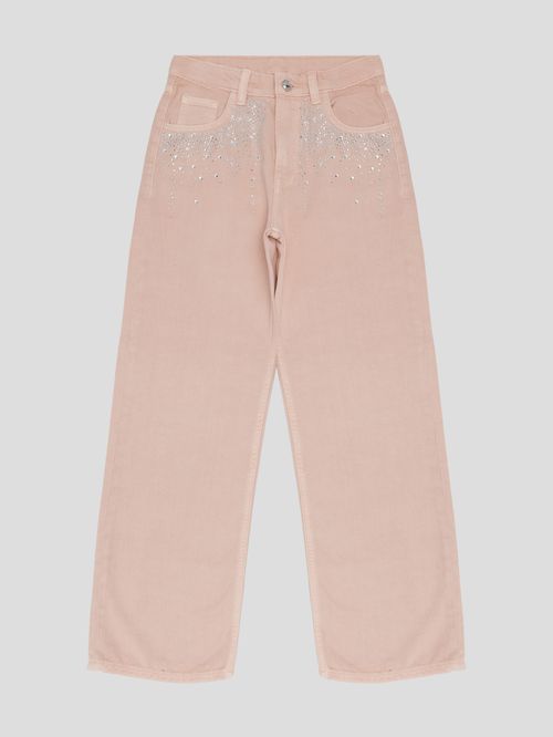 Pantalones Guess Kids Tencel Para Niña