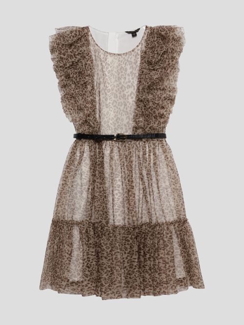 Vestido Guess Kids Mesh Para Niña
