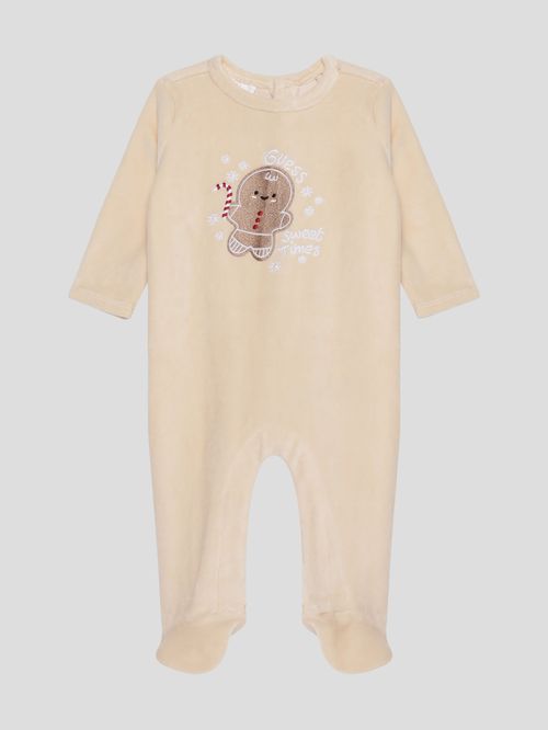 Mameluco Guess Kids Chenille Para Bebé