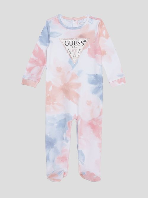 Mameluco Guess Kids Interlock Para Bebé