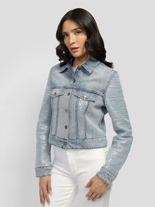 Chamarra Guess Clara Trucker