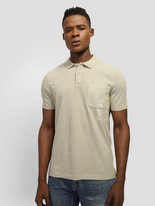 Playera Tipo Polo Guess Pocket