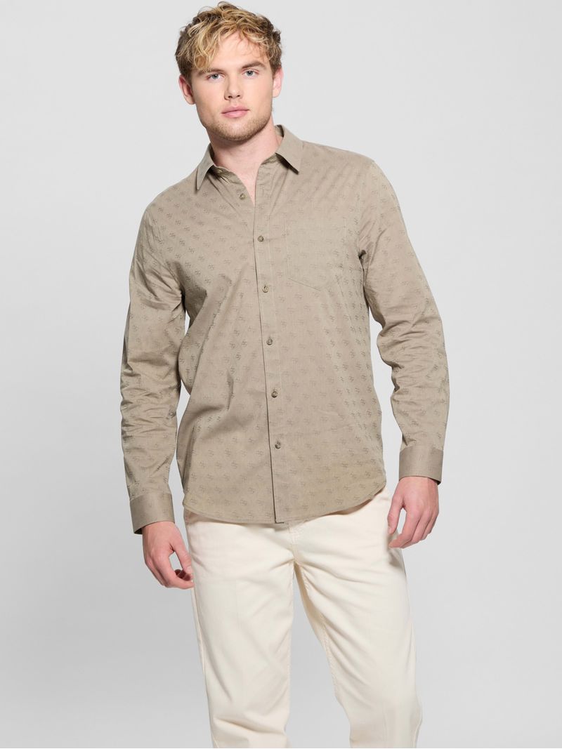 camisa-guess-jacquard