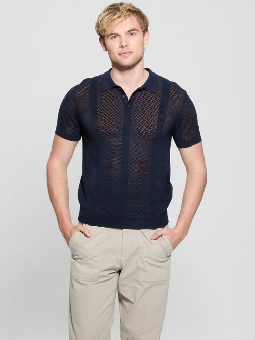 Playera Tipo Polo Guess Elijah