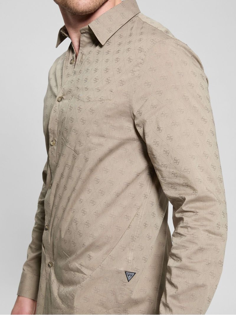 camisa-guess-jacquard