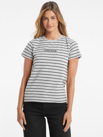 Playera Guess Striped - Guess Jeans