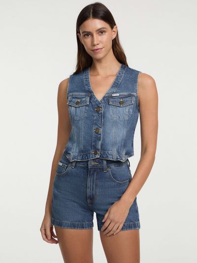 Chaleco Guess Denim - Guess Jeans