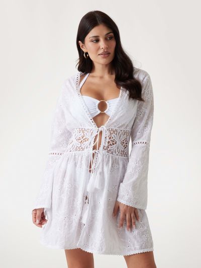 Salida De Playa Guess String