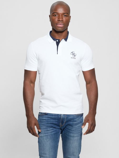 Playera Tipo Polo Guess Lyle