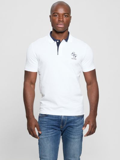 Playera Tipo Polo Guess Lyle
