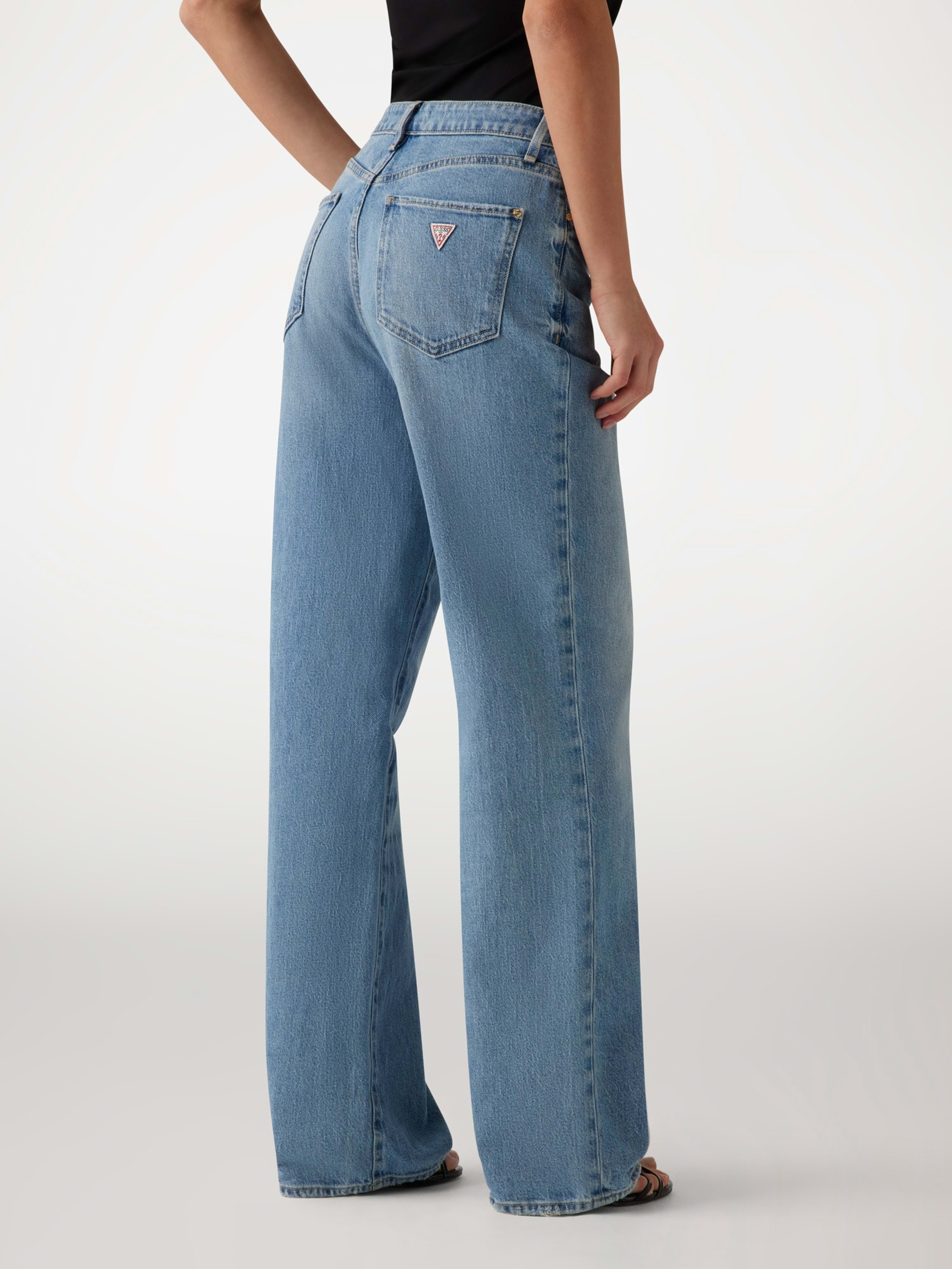 Mom Jeans Pantalones Guess Mujer 2019 Denim PantalÃ³n Guess Mujer