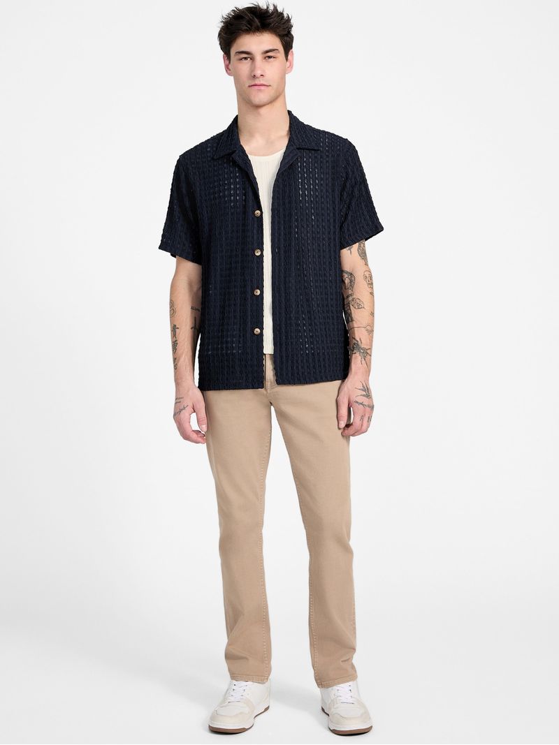 camisa-guess-jacquard
