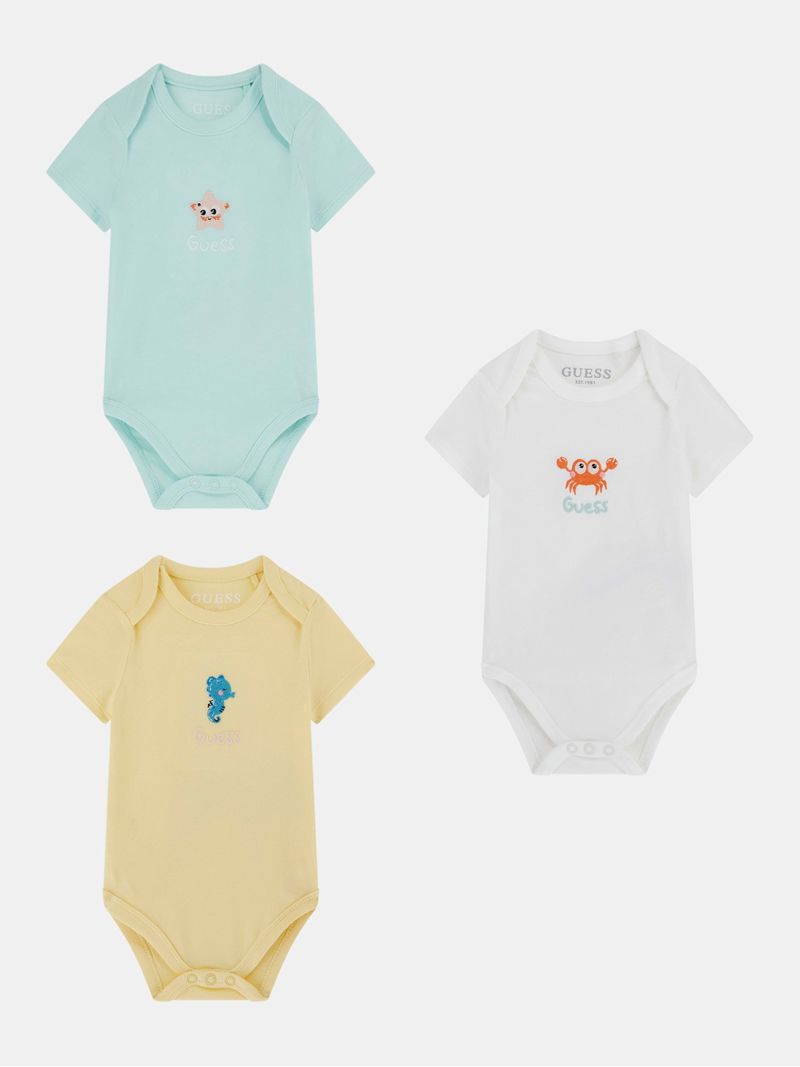 set-pañaleros-guess-kids-para-bebe