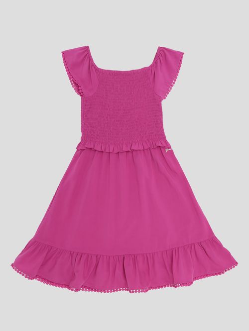 Vestido Guess Kids Poplin Para Niña