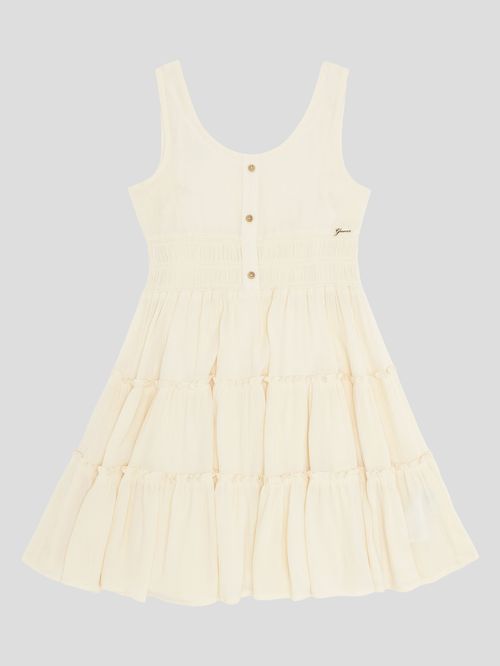 Vestido Guess Kids Gauze Para Niña