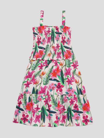Vestido Guess Kids Poplin Para Niña