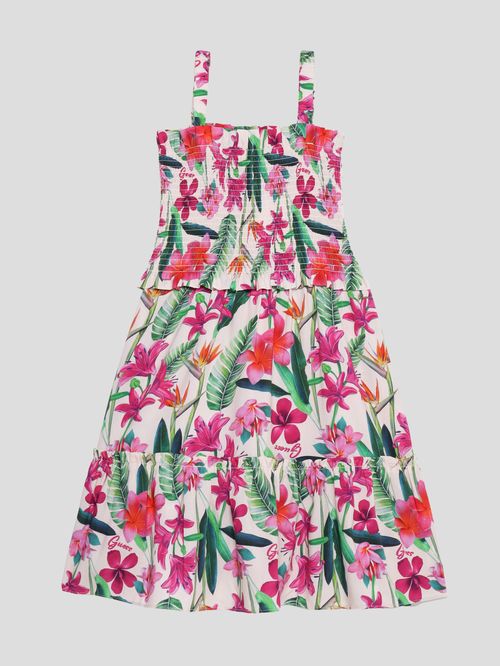 Vestido Guess Kids Poplin Para Niña